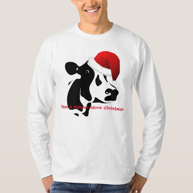 Vaca de Santa de la camiseta de los hombres del (Anverso)