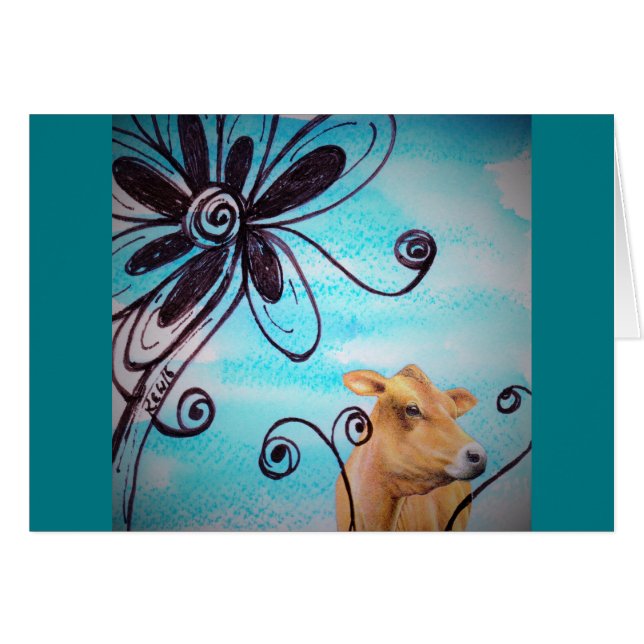 Vaca del jersey (Anverso (Horizontal))