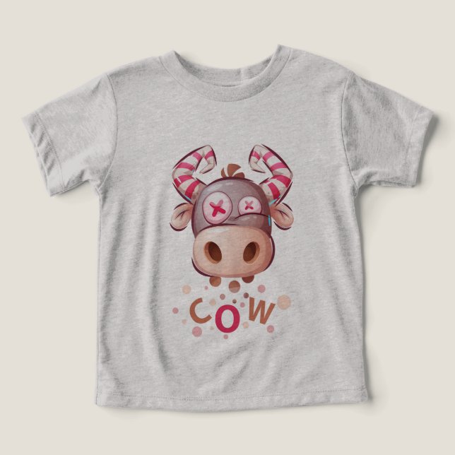 Vaca dibujada al estilo chileno (Diseño delantero )