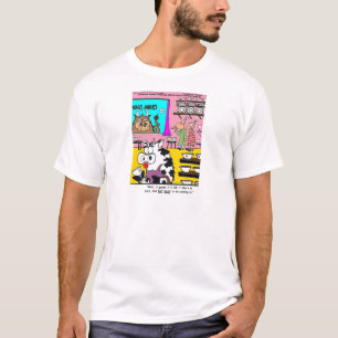 Vaca En Tienda De China Tazas Divertidas Camisetas