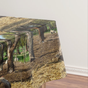 Vaca Es Una Vida De Granja, Mantel