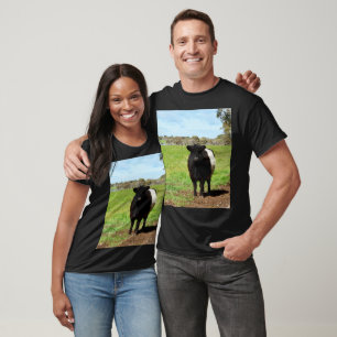 Vaca Galloway Femenina En El País, Camiseta Unisex