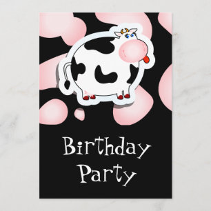 vaca Personalizado, invitación