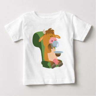 Vaca Personalizado y una bonita camiseta de bebé c
