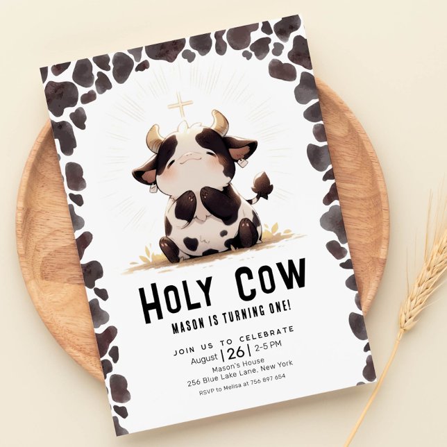 Vaca sagrada Soy una invitación de cumpleaños (Subido por el creador)