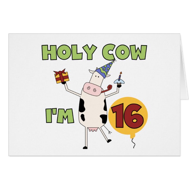 Vaca santa soy 16 camisetas y regalos (Anverso (Horizontal))