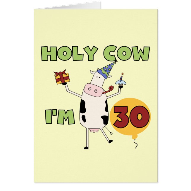 Vaca santa soy 30 camisetas y regalos (Frente)