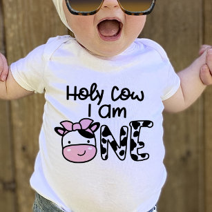 Vaca Santa Soy Un Chica Primer Camiseta De Cumplea