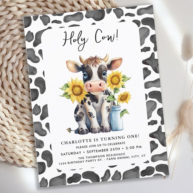 Vaca Santa Soy una granja de la primera invitación (Subido por el creador)