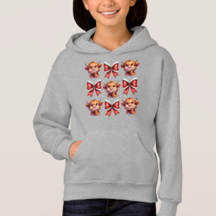 Vaca y Navidades de Highland Coquette Bow
