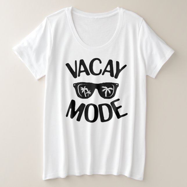 Vacaciones Art Vacay Mode Word Text Art Apron (Anverso del diseño)