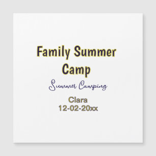 Vacaciones de camping familiar personalizadas agre