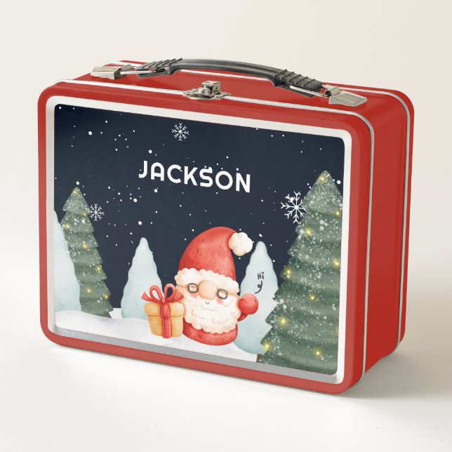 Vacaciones de gnomo de árbol de Navidad (Anverso)