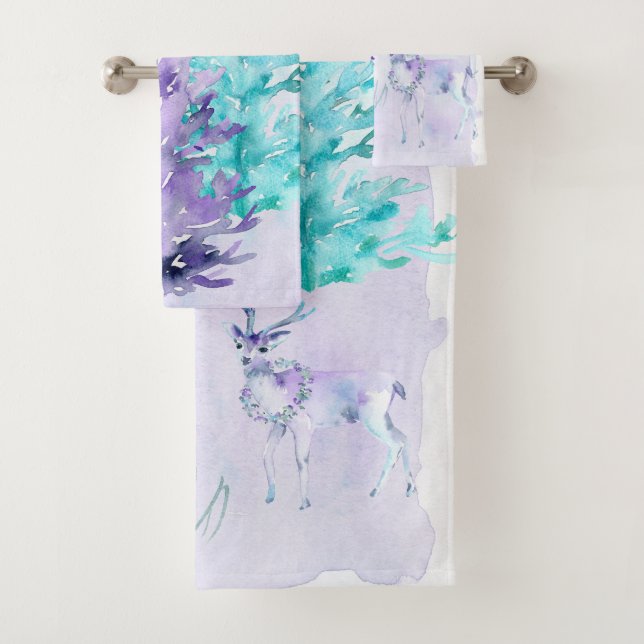 Vacaciones de invierno - escena de los ciervos de (In situ)