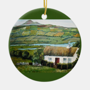 Vacaciones de los Navidades de Ornamentos de Irlan