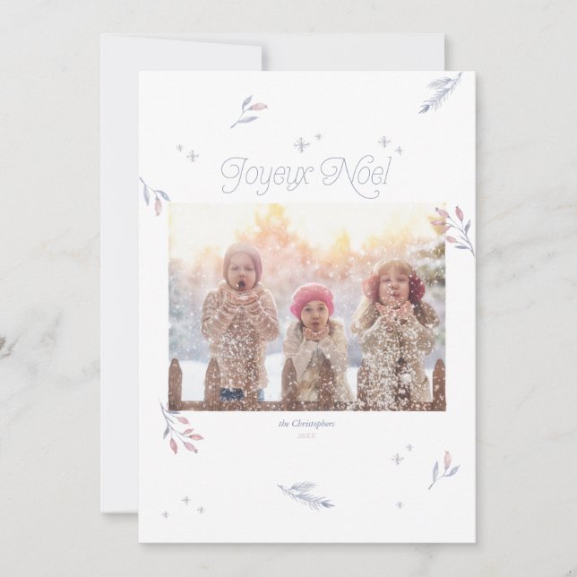 Vacaciones de Navidades de Pale Winter Berries (Anverso)