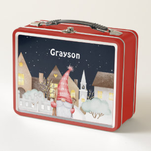 Vacaciones de nieve en invierno de Cute Gnome