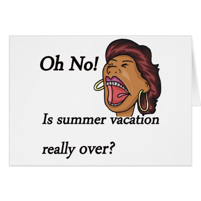 vacaciones de verano encima (Anverso (Horizontal))