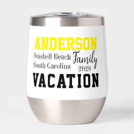 Vacaciones de verano familiar