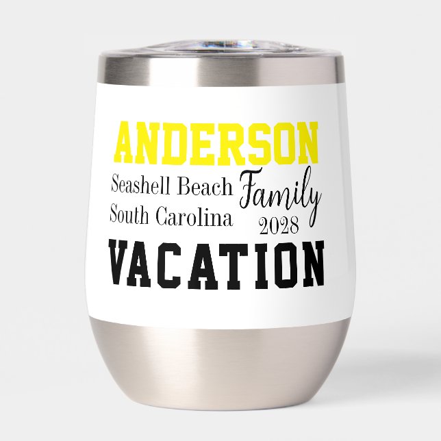 Vacaciones de verano familiar (Frente)