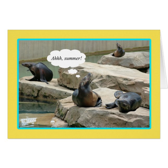 ¡Vacaciones de verano! Tiempo de relajación' (Anverso (Horizontal))