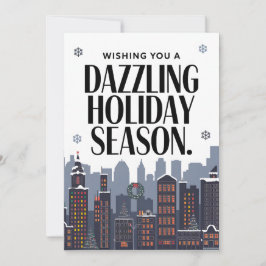 Vacaciones deslumbrantes - Tarjeta de Navidades