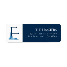 Vacaciones en invierno | Letra F Etiqueta de direc