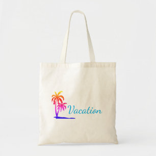 Vacaciones en la playa con bolsa de té personaliza