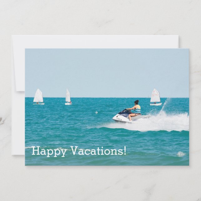 Vacaciones felices (Anverso)