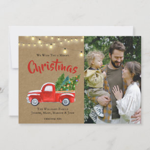 Vacaciones fotográficas de árbol de camiones de co