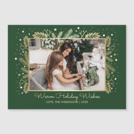 Vacaciones más felices. Tarjeta fotográfica magnét