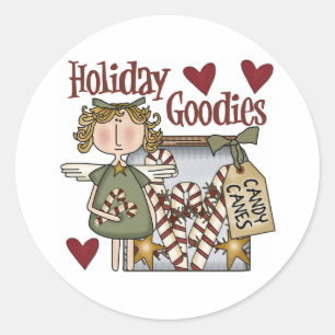 Vacaciones se alegran con las pegatinas navideñas