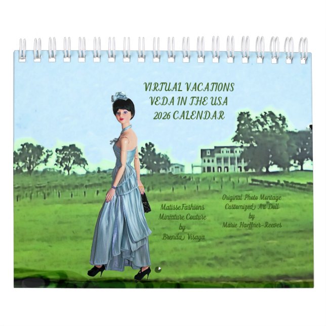 Vacaciones Virtuales: Veda en EE. UU., Calendario  (Tapa)