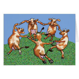 Vacas bailando de Mootisse