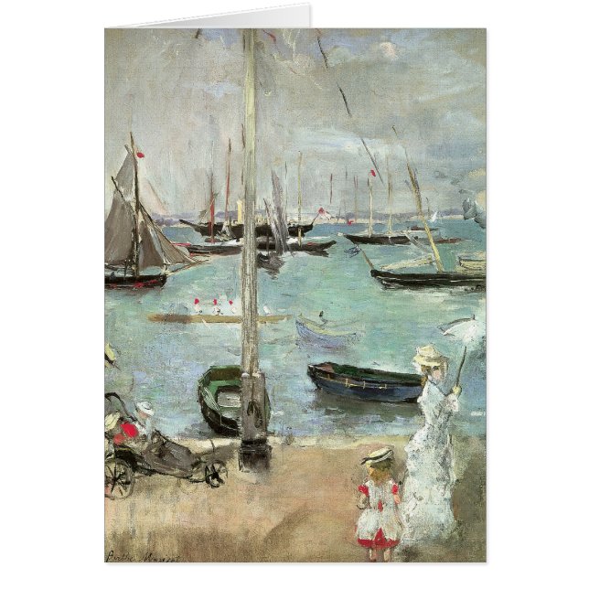 Vacas del Oeste, Isla de Wight por Berthe Morisot (Frente)
