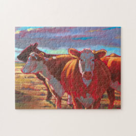 Vacas del puzzle County Elbert