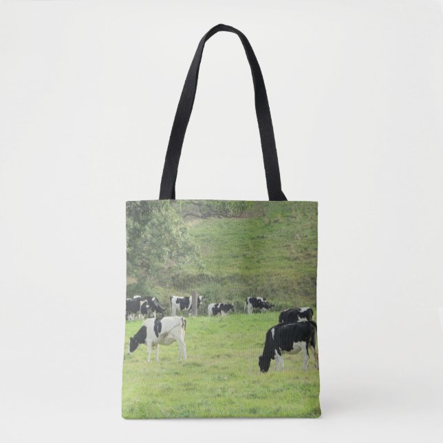 Vacas en la Bolsa de Tote de la Granja Pastura (Anverso)