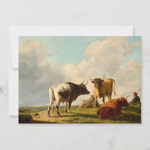 Vacas en la pastura   Eugène Joseph Verboeckhoven