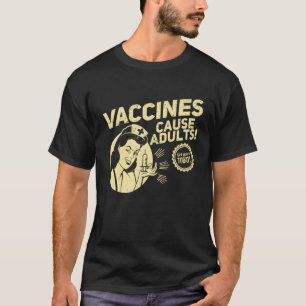 Vacunas de camiseta divertidas pro vacunación caus