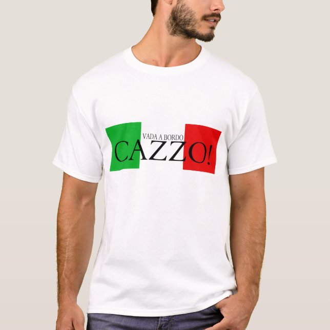 Vada una camisa de Cazzo del bordo (Anverso)