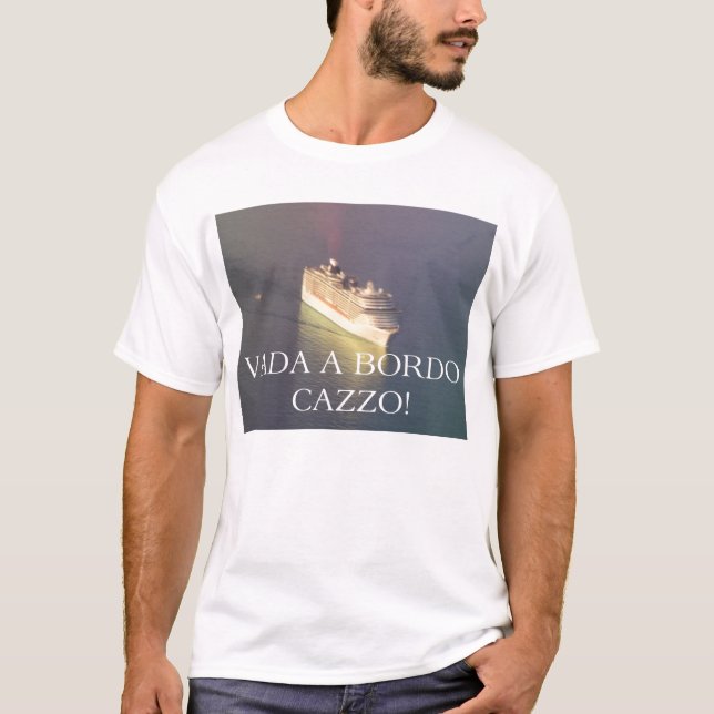 Vada una camisa del barco de cruceros de Cazzo del (Anverso)