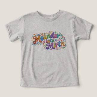 Vagar hacia la alegría – Diseño de camiseta de ser