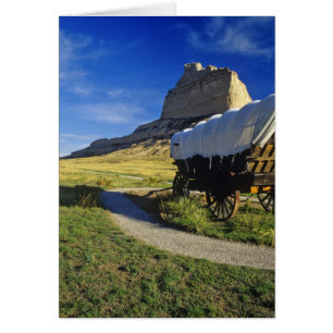 vagón Conestoga en Scottsbluff National