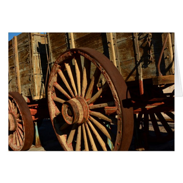 Vagón de tren de mula antiguo (Anverso (Horizontal))