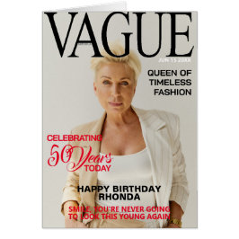 Vague Mag Parody Birthday-Upload Photo-Message Age
