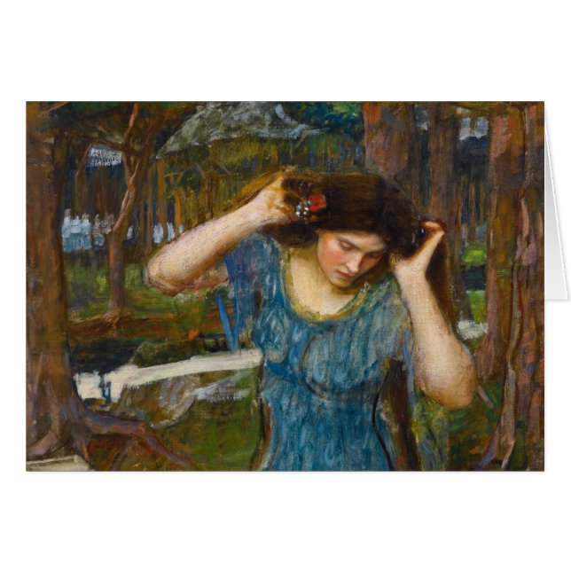 Vain Lamorna Study for Lamia by Waterhouse (Anverso (Horizontal))