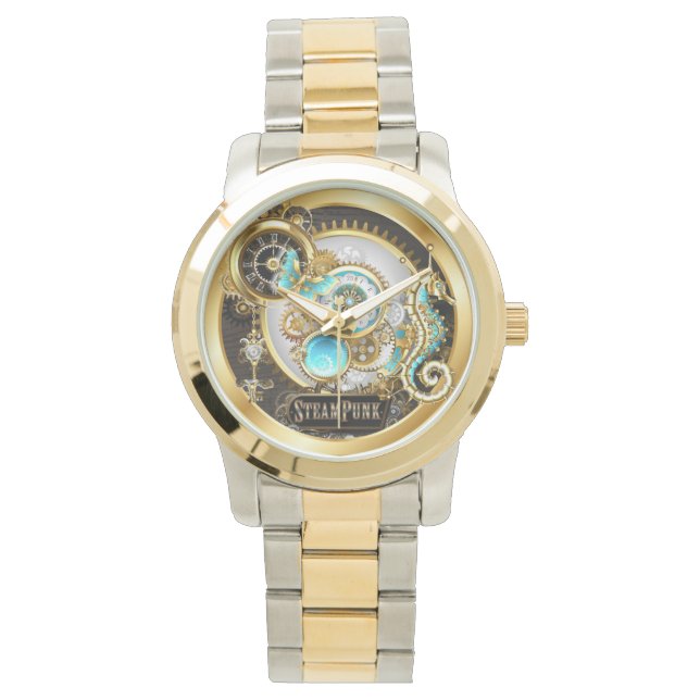 vaina de vapor y reloj de caballitos de mar (Anverso)