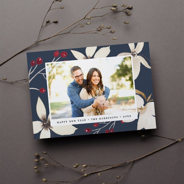 Vainilla Blossom | Tarjeta fotográfica de Año Nuev (Subido por el creador)