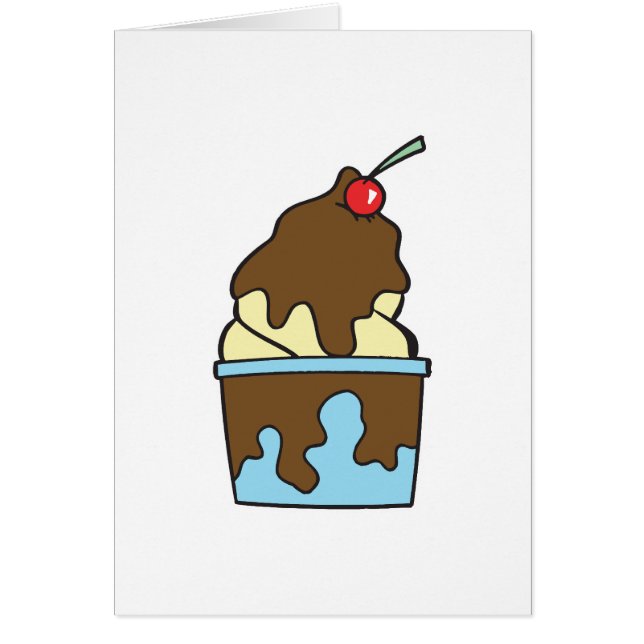 vainilla hot fudge sundae (Frente)