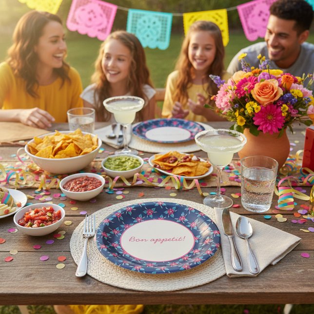 Vajilla de fiesta botánica elegante (Subido por el creador)